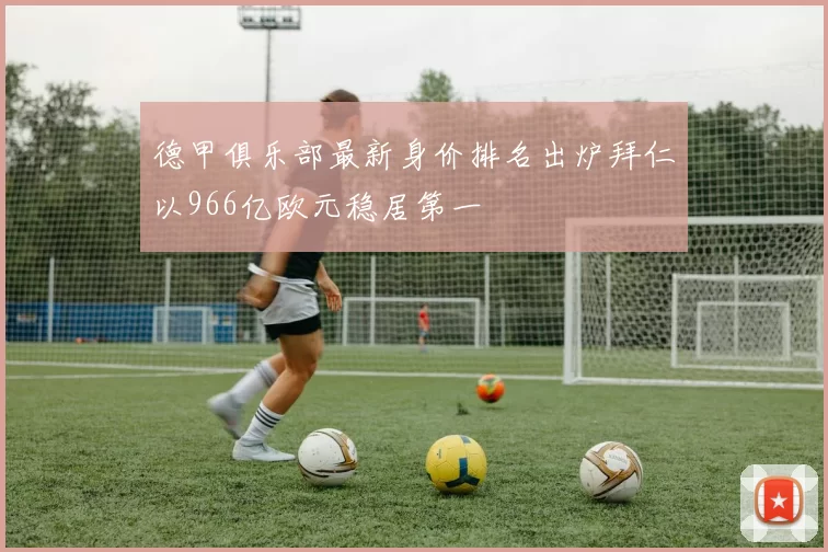 德甲俱乐部最新身价排名出炉拜仁以966亿欧元稳居第一